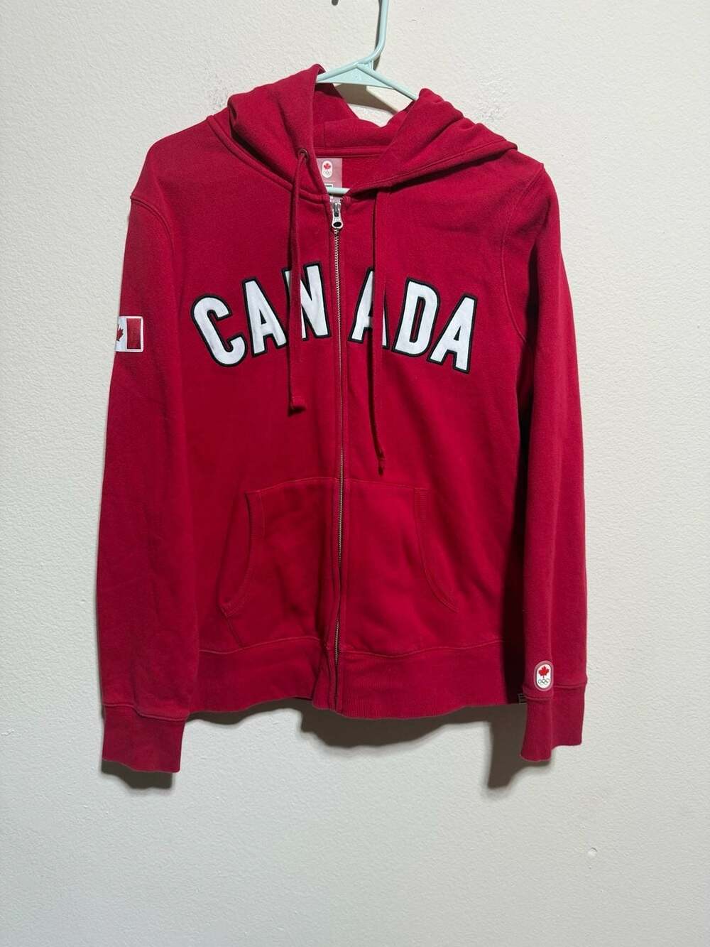 Hudson's Bay Official Olympic Team Canada Full Zip Hoodie